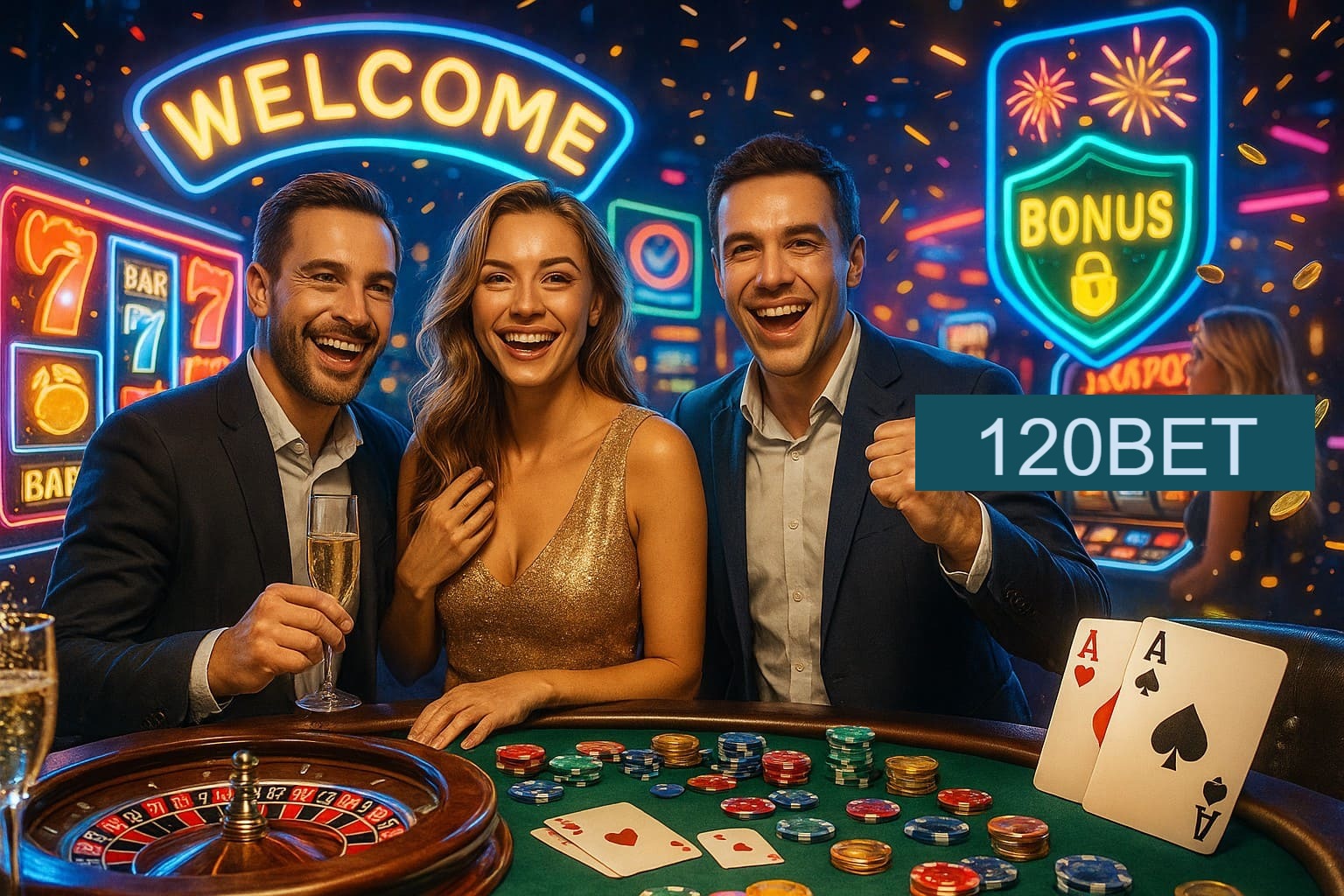 Jogos emocionantes no 120BET